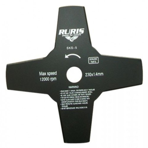 Ruris 4 ágú vágókés 230mm